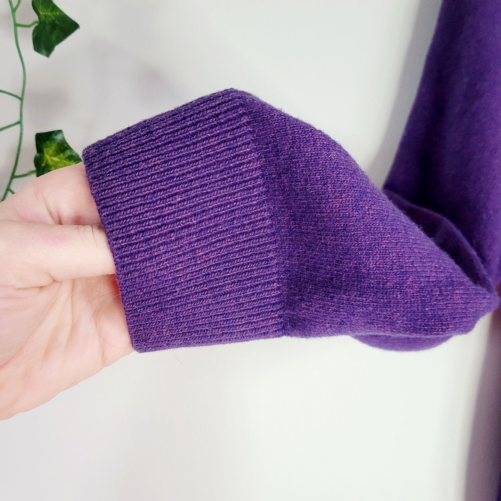 Wool sweater crew neck bulgarian wool - Picture 2 of 8